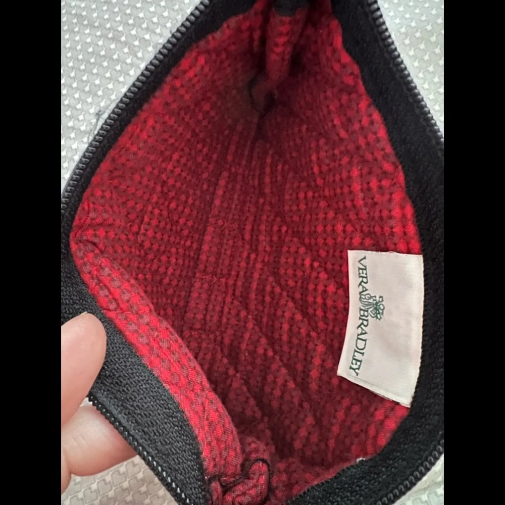 Vera Bradley Black‎ coin purse - Picture 3 of 3